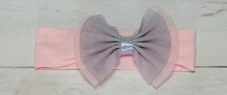 Opaska z kokardką Bambarillo biały