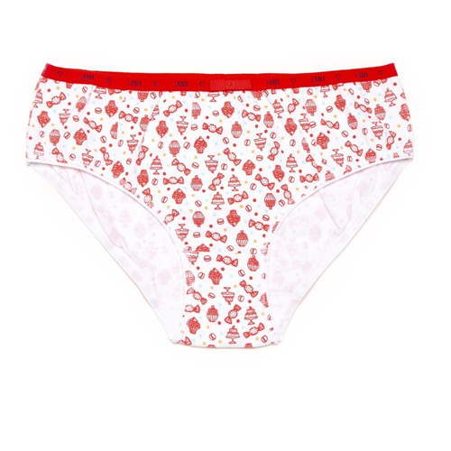 G-561 BI A'3 Figi dziewczęce Lama mix kolor