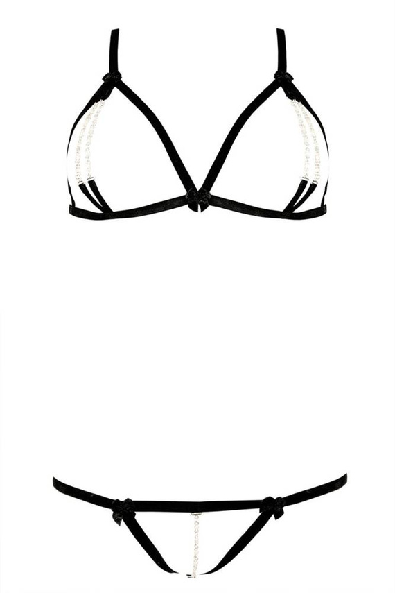 Komplet damski Polyos Anais - czarny