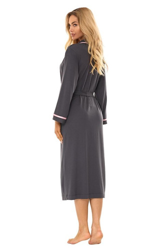 Elegancki szlafrok wiskozowy damski 2506 L&L – komfort i styl