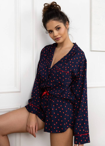 Piżama damska Maisie Sensis -granatowy