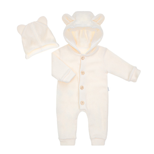 Pajac polarowy + czapka 141297 Nicol 