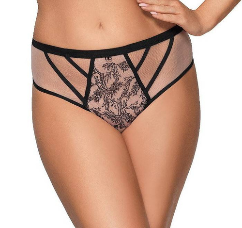 Brazyliany figi damskie K 612 Torino Gorsenia - beżowy