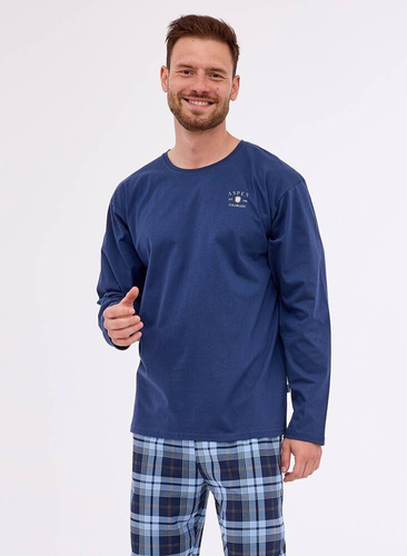 Piżama męska 124/263 Aspen Cornette jeans