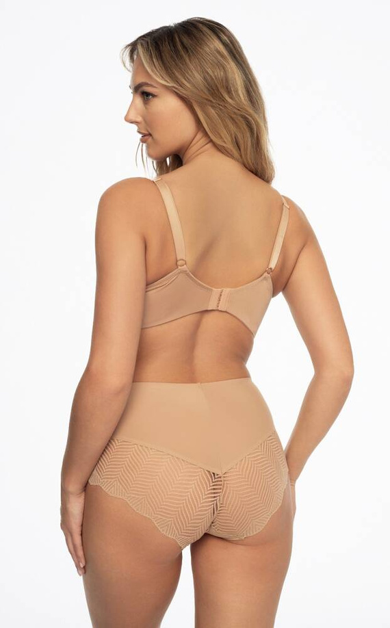 Figi damskie 41615 Passy Henderson - beżowy-czarny