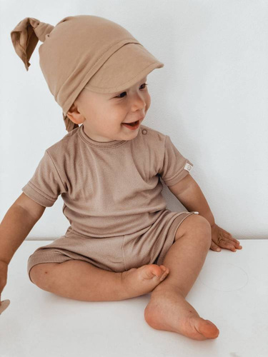 Komplet koszulka + spodenki Yosoy beżowy