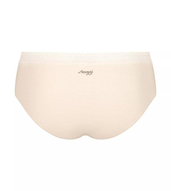 Figi Damskie GO Ribbed R Hipster C2P 2-pak Sloggi - black