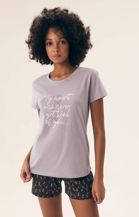 Piżama Damska 42893 Naturaleza Henderson - lawenda