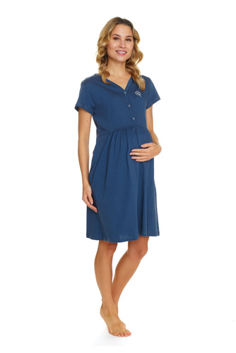 Koszula Nocna do karmienia 5336 Doctor Nap - deep blue