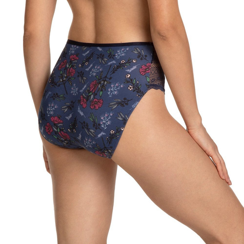 Figi Damskie L-1374 MD A'2 Lama granatowy