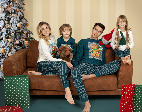 Piżama damska 671/347 Cookie Cornette - ecru