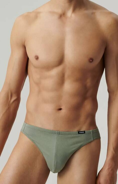 Slipy męskie 3MP-119 A'3 Atlantic- granatowy-niebieski-khaki