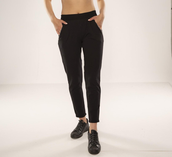 Spodnie dresowe 604 Just Forex - czarny