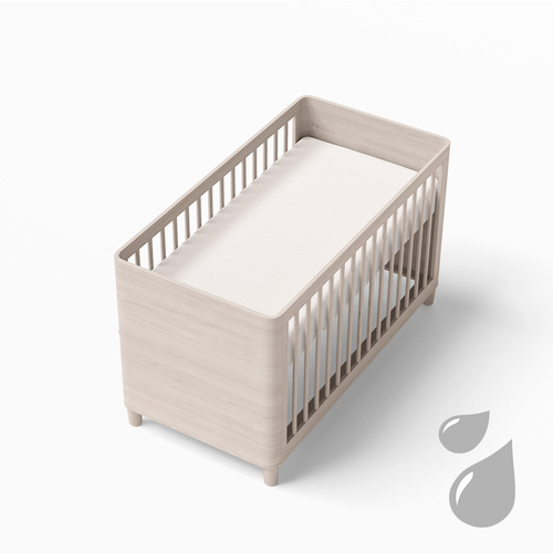 Prześcieradło dziecięce nieprzemakalne Eevi - ecru