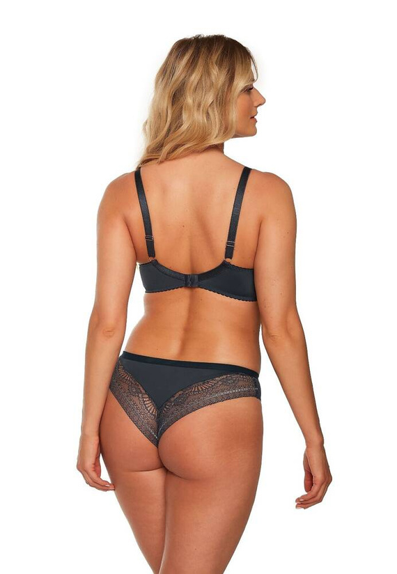 Biustonosz Push- up BS 1232 Catalina Gaia - granatowy