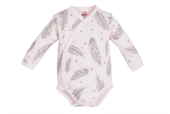 Body kopertowe baby "ANGEL" Makoma tiul różowy
