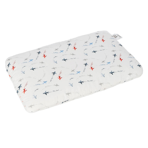 Kocyk bambusowy z velvetem + poduszka Aeroplanes Yosoy