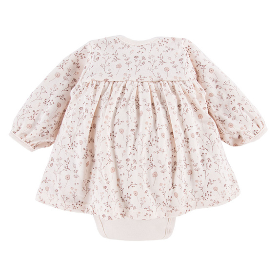 Tunika niemowlęca Bloom Eevi - ecru druk
