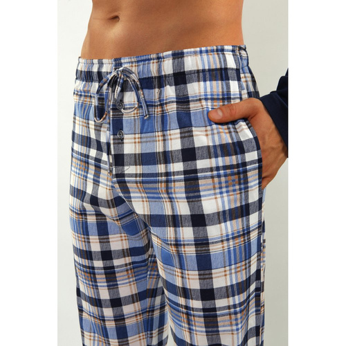 Bawełniana piżama męska 2188/17 Jasiek 02 Sesto Senso - granatowy 