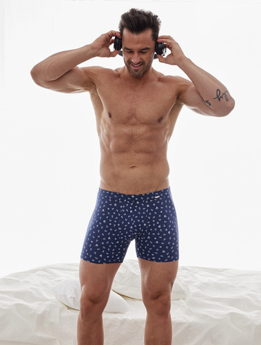 Bokserki męskie 904/112 Prime Cornette - granatowy