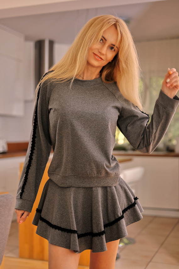 Szorty damskie Krabi Kalimo - szary