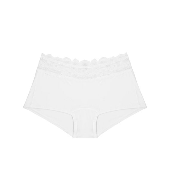 Figi Damskie Lovely Micro Short Triumph biały