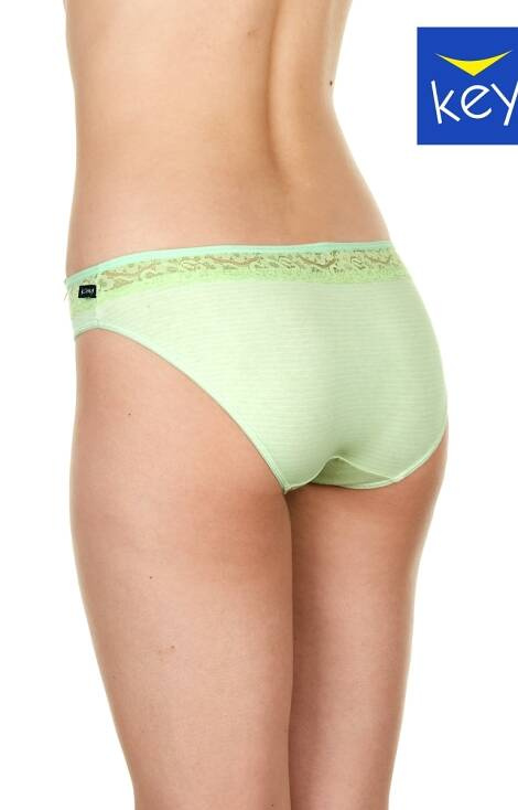 Figi damskie LPR 250 A22 2-pak Key zielony jasny-ecru