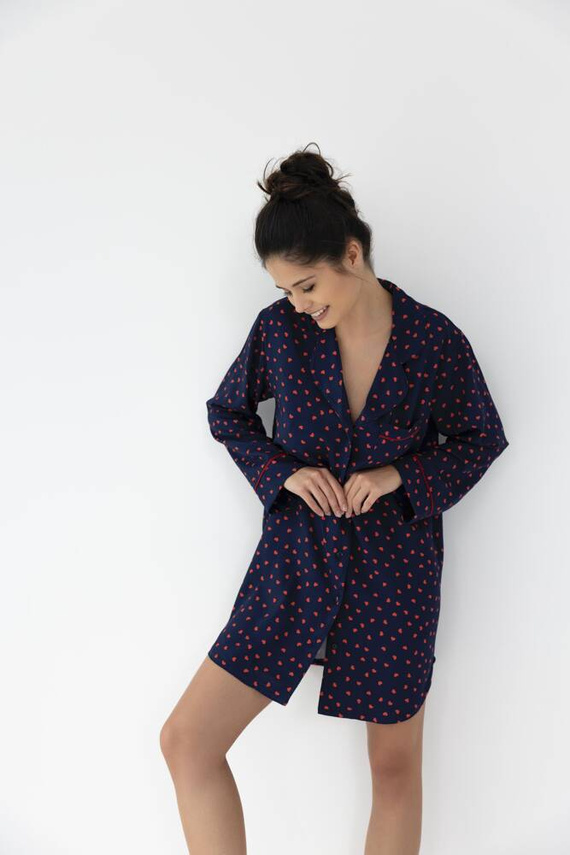 Koszula nocna Sophia Sensis - granatowy