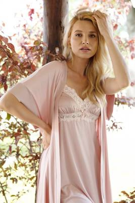 Koszula Damska Florence Babella - pudrowy róż