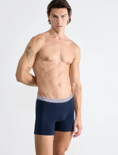 Bokserki męskie Men Go ABC Short Sloggi - granatowe