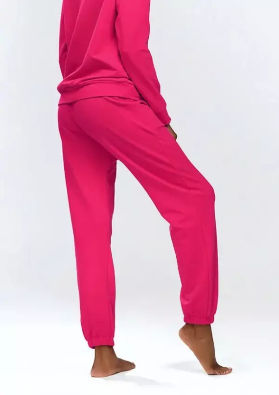 Spodnie dresowe Wenezja Dkaren malina