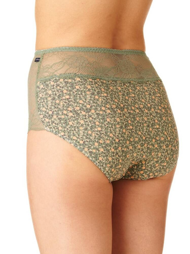 Figi damskie LPF  173   2-pak Key pomarańczowy zielony