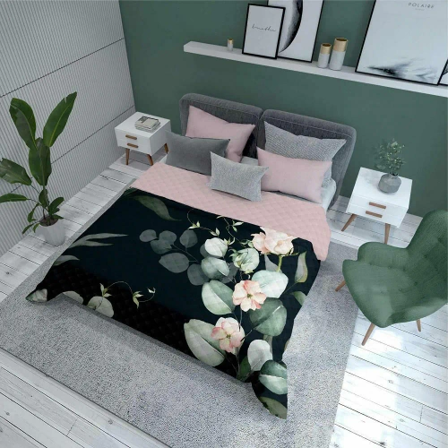 Narzuta dekoracyjna K 31 Serce łowicka Holland 2 Detexpol biały