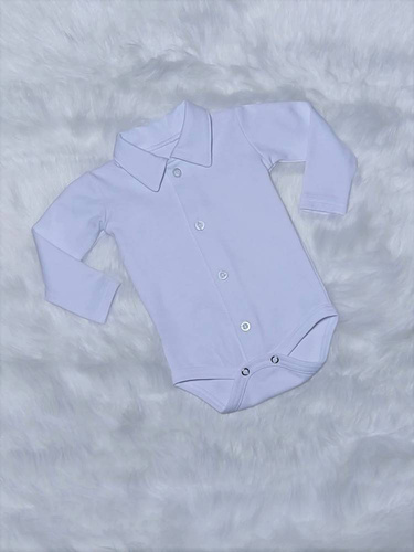 Body z długim rękawem Miłosz Bambarillo biały 