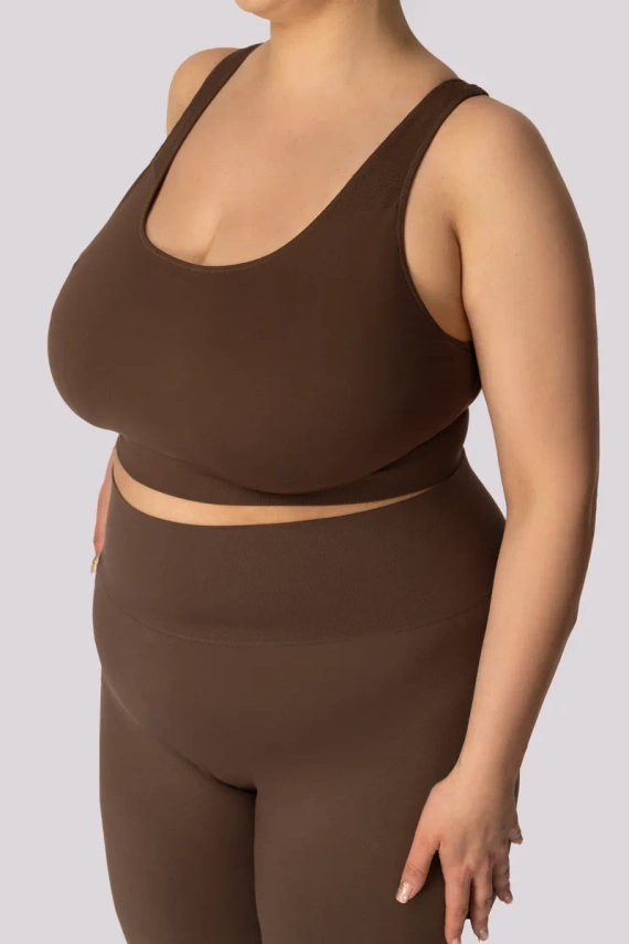 Top biustonosz base sportowy Mona caffe