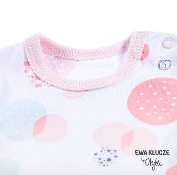 Body niemowlęce "LITTLE CHAMPION" dla dziewczynki Ewa Klucze grafit