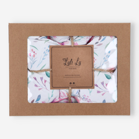Śpiworek niemowlęcy z poduszką LUL-0035 Blooming Spring Luli Lu