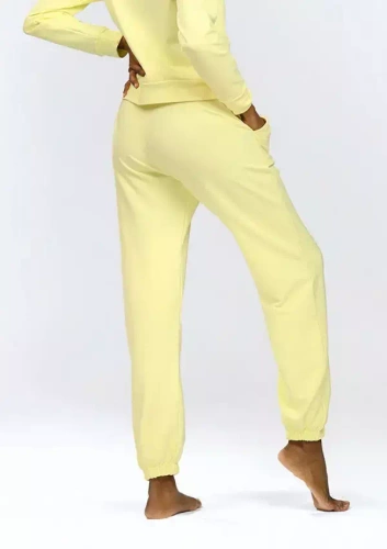 Spodnie dresowe Wenezja Dkaren żółty