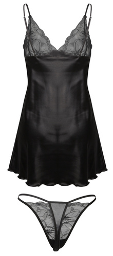 Jeniffer Halka nocna damska DKaren - czarna