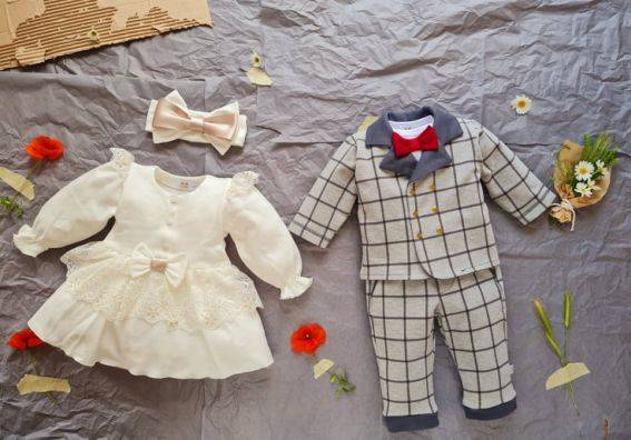 455S Little Gentleman marynarka Marija - szary