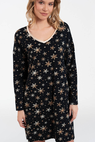 Koszula nocna damska Laponia Italian Fashion - druk  