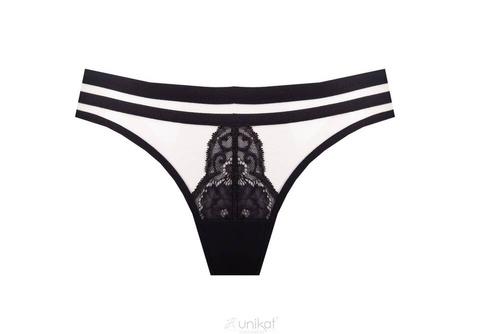 Stringi damskie Beatrice Unikat czarny 