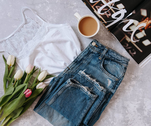 Dafne koszulka damska Eldar biała