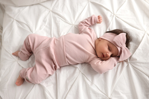 Spodnie "Natural Harmony" Makoma pudrowy róż