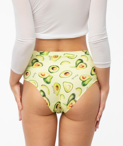 Figi damskie Figi Avocado Simple Maxi Julimex  zielony