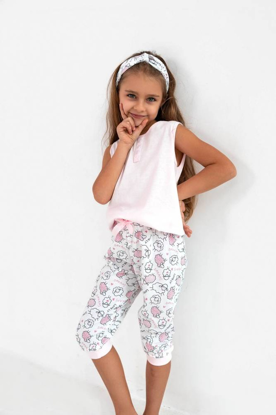 Piżama dziecięca Sheena Kids Sensis -różowy