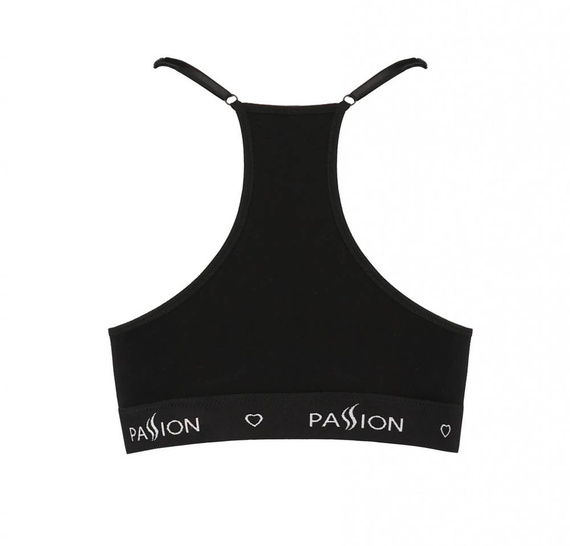 Biustonosz miękki PS008 Passion czarny