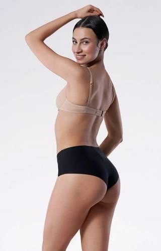 Figi damskie Brasil Maxi Julimex - czarny