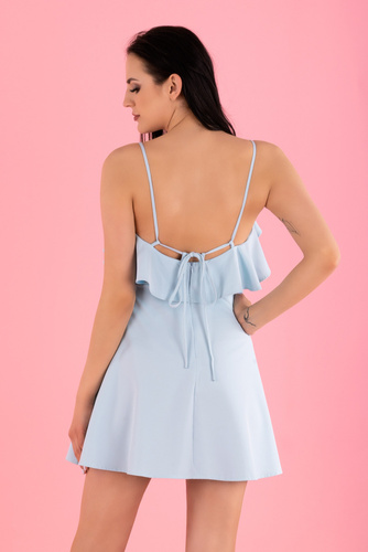 Sukienka na ramiączkach Cooreo D63 Merribel - blue