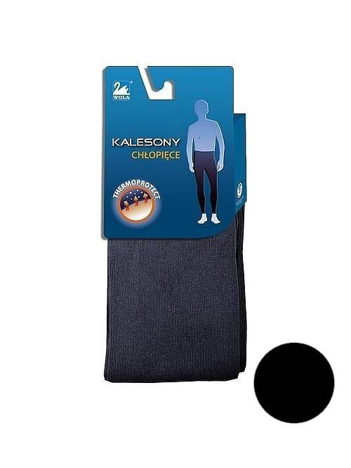 Kalesony chłopięce W28003 / W38003 gładkie - navy